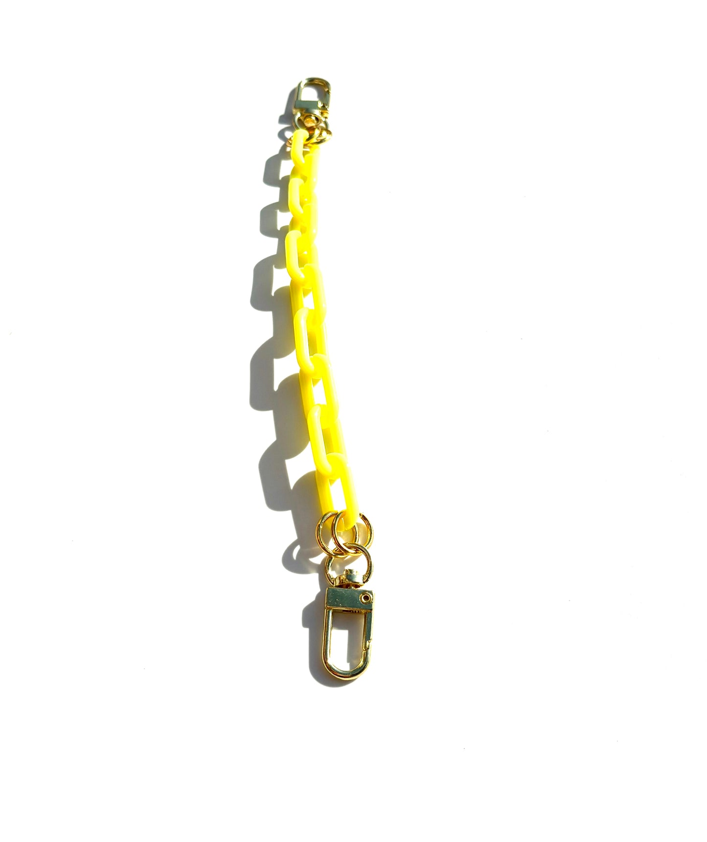 Sunshine Yellow Acrylic Chain