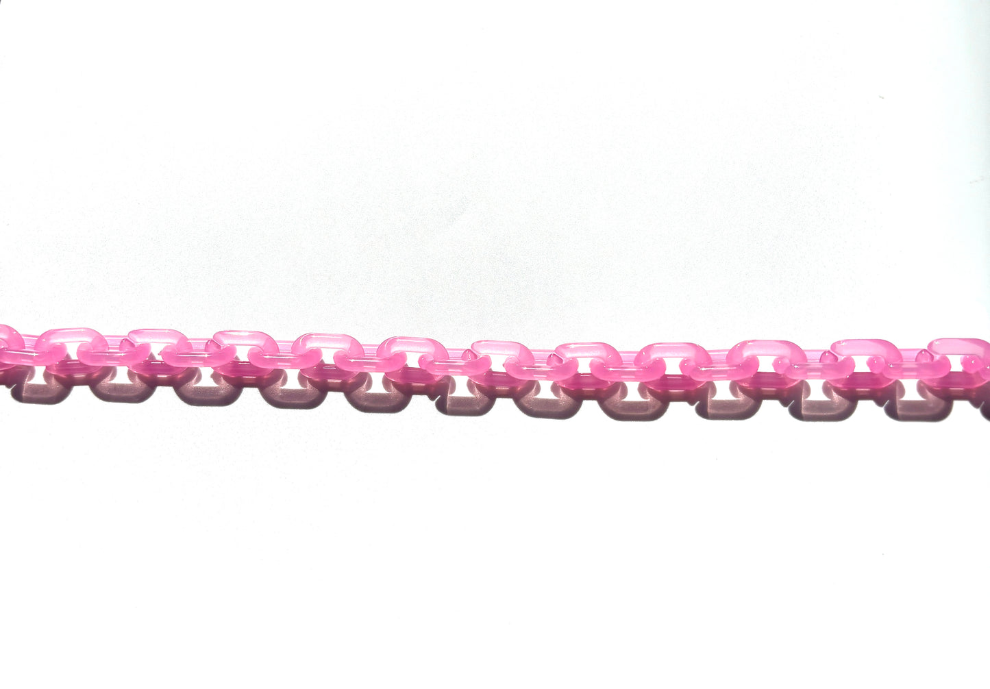 Translucent Pink Acrylic Chain