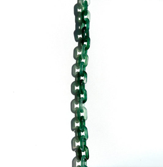 Marbled Jade Acrylic Chain