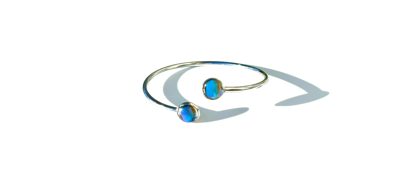 Mood Sea Glass™ Bangle Bracelet