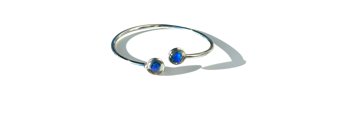 Mood Sea Glass™ Bangle Bracelet