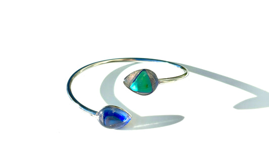 Mood Sea Glass™ Bangle Bracelet