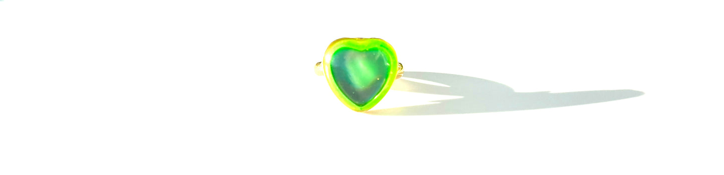 Heart Glow Mood Ring