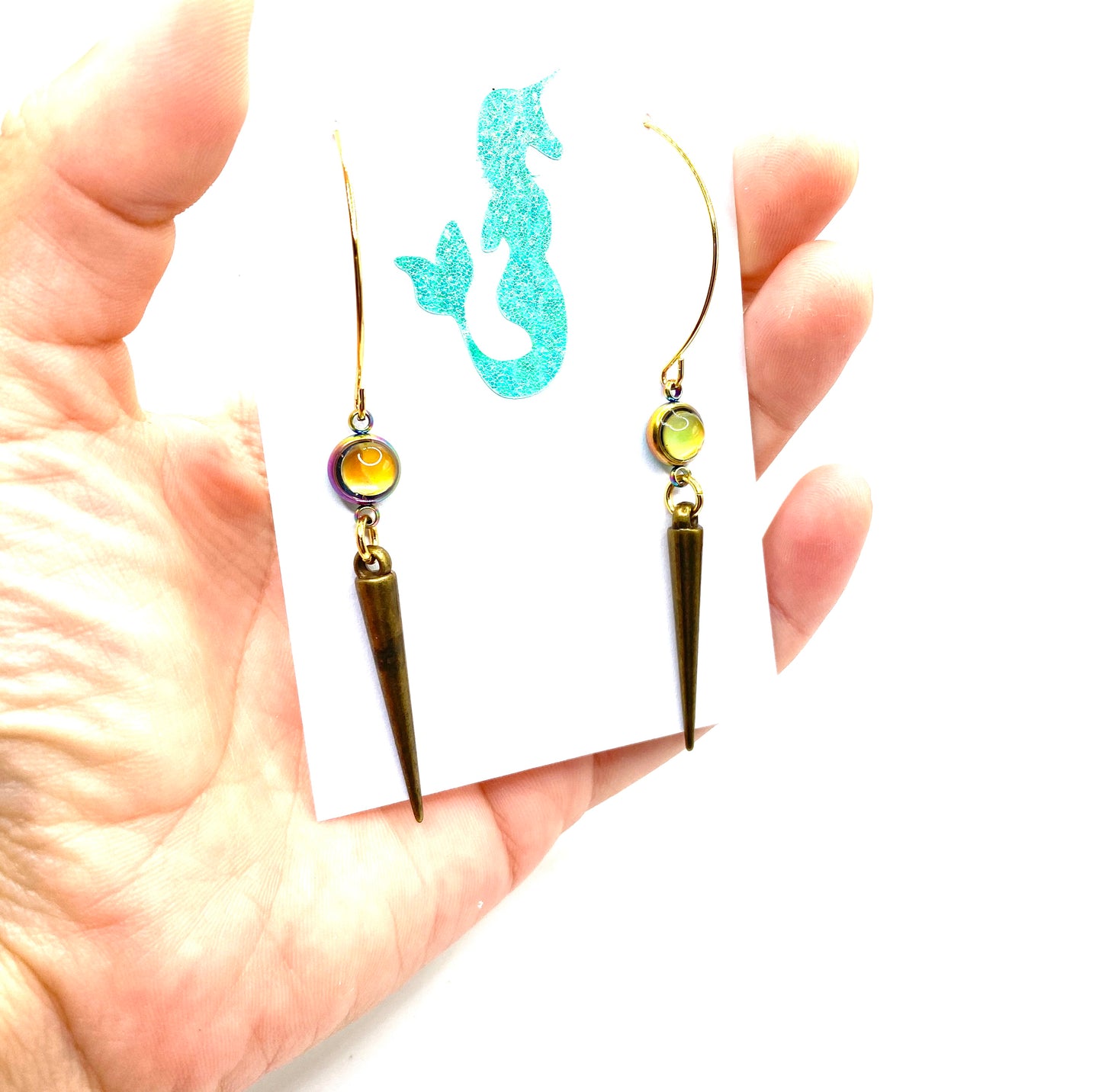 Mood Horn Earrings