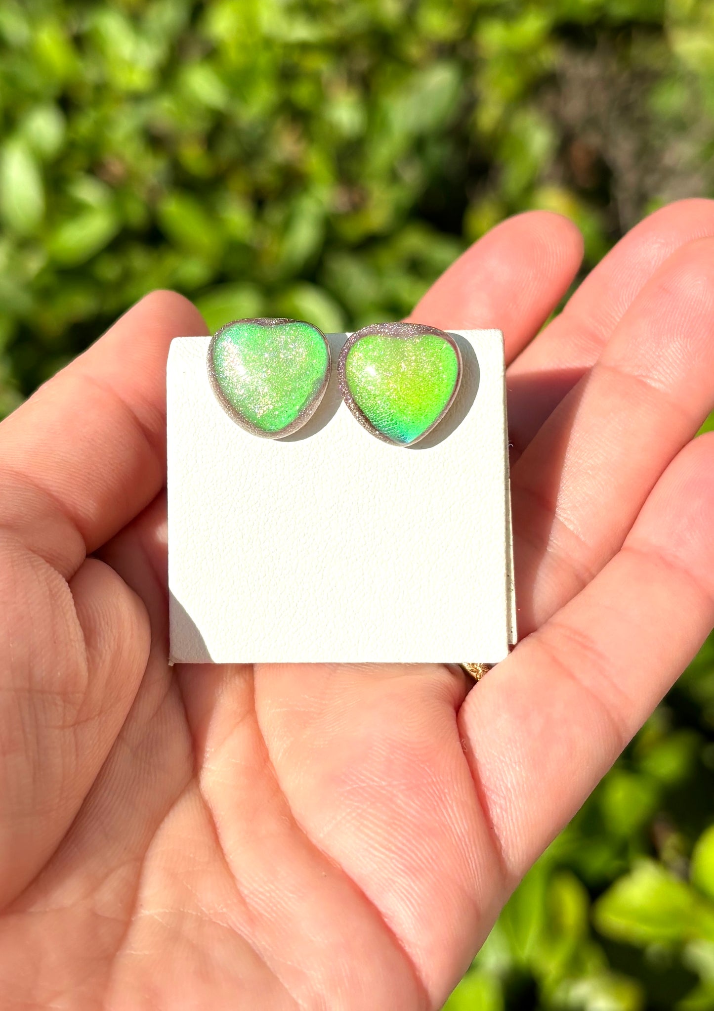 Heart Mood Stud Earrings