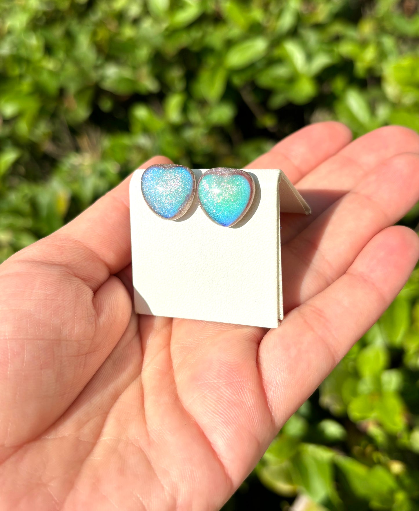 Heart Mood Stud Earrings