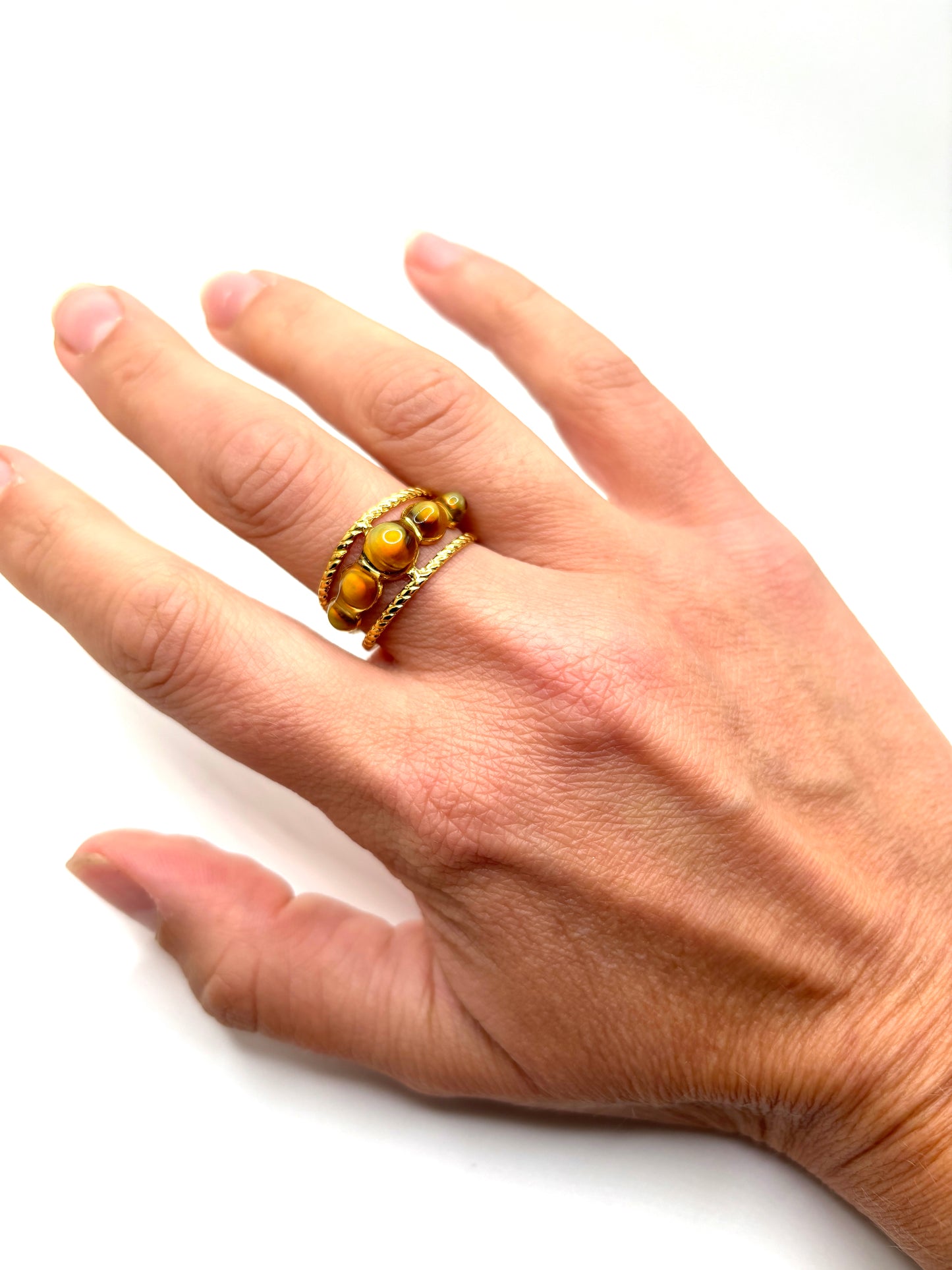 Tiger Eye Mood Ring