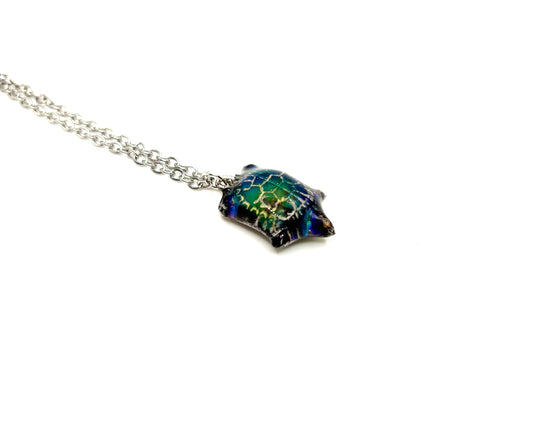 Mood Color Changing Turtle Necklace