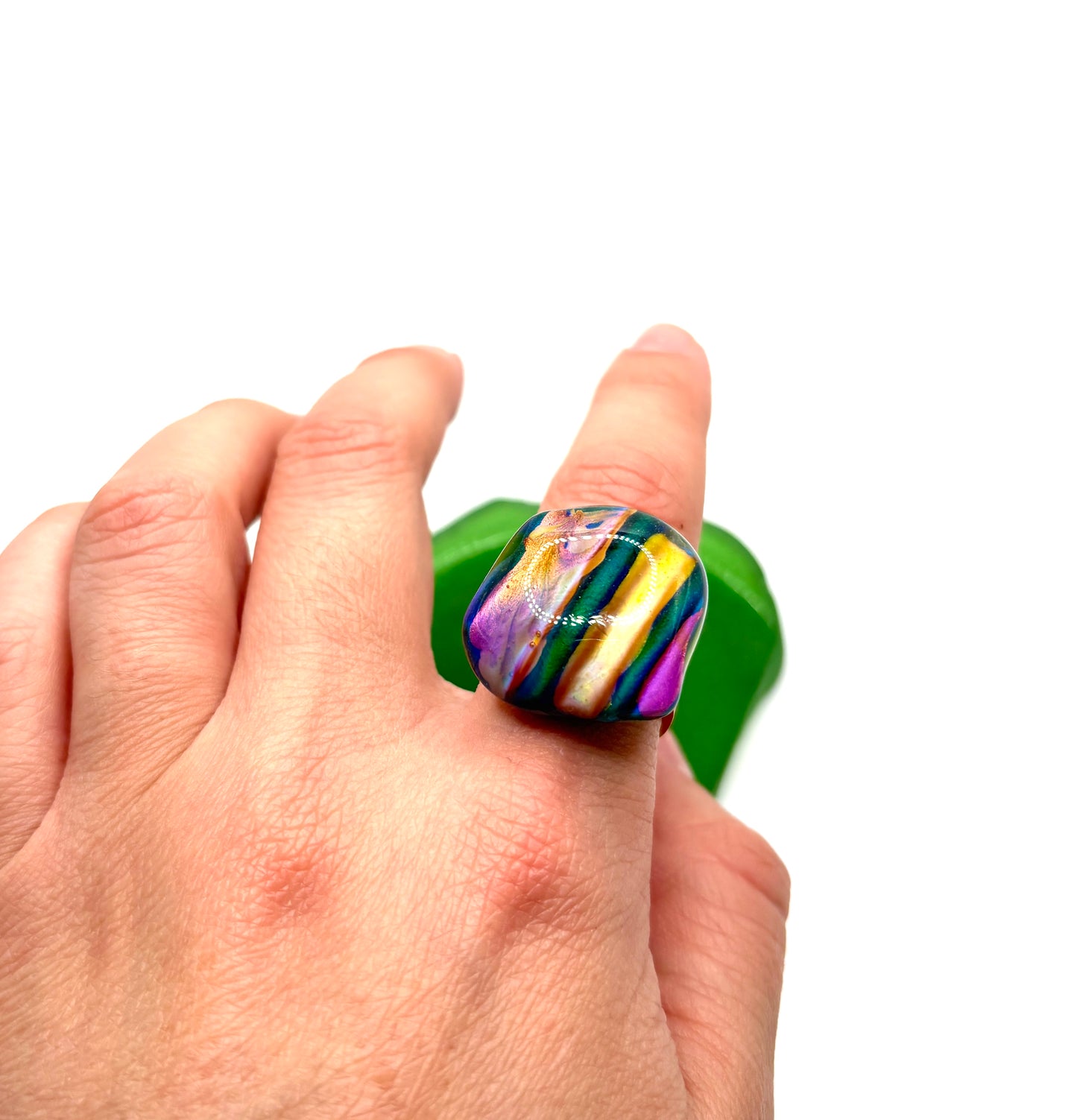 Mood Sea Glass™ Color Changing Ring