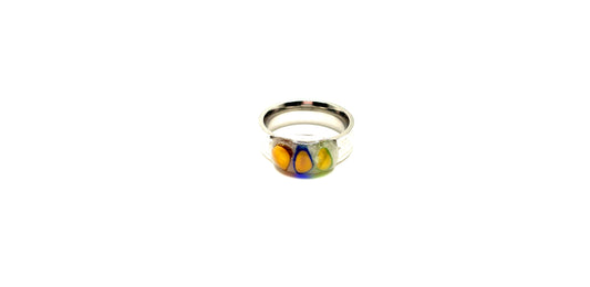 Mood Sea Glass™ Trio Ring