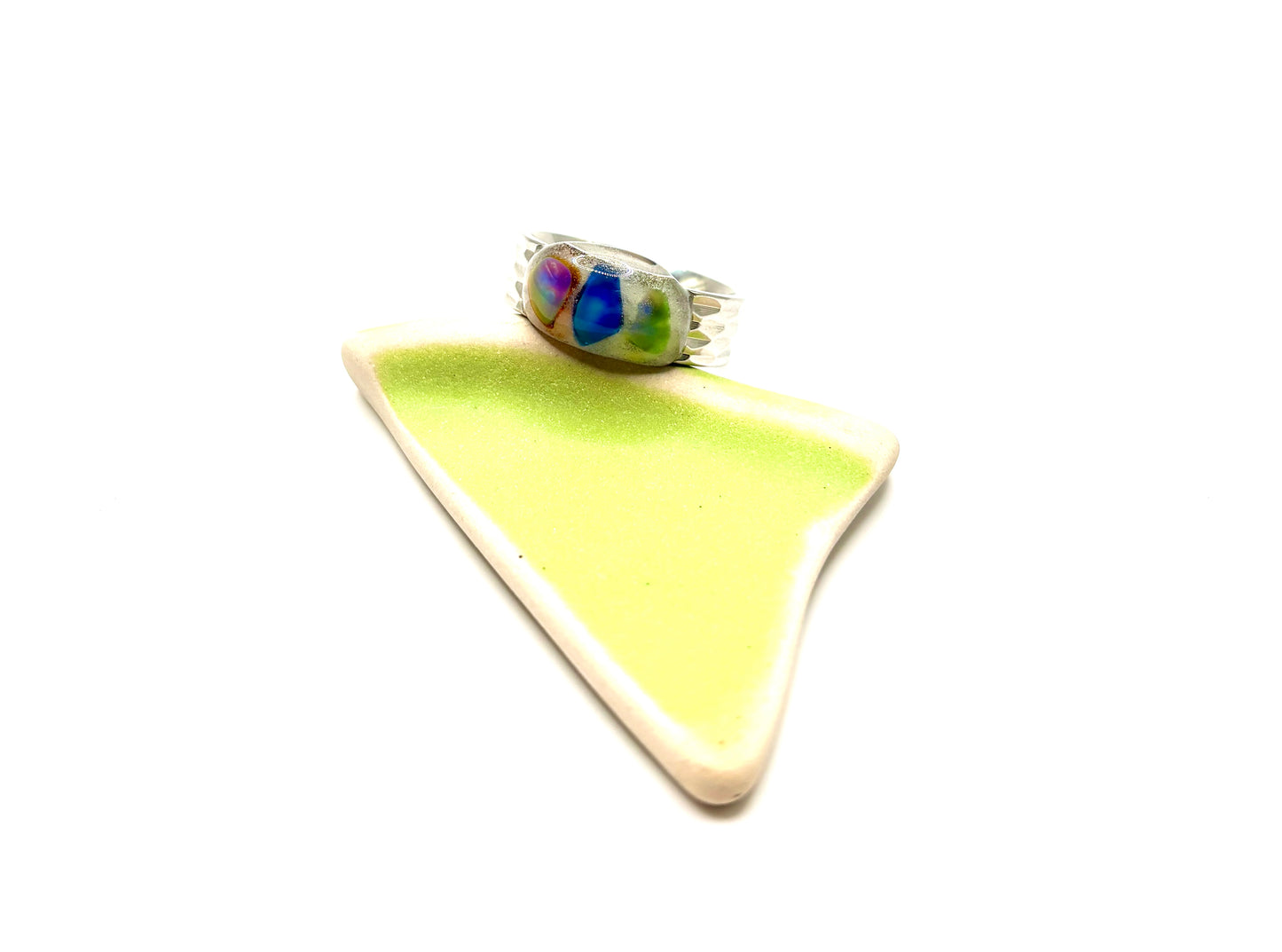 Mood Sea Glass™ Trio Ring