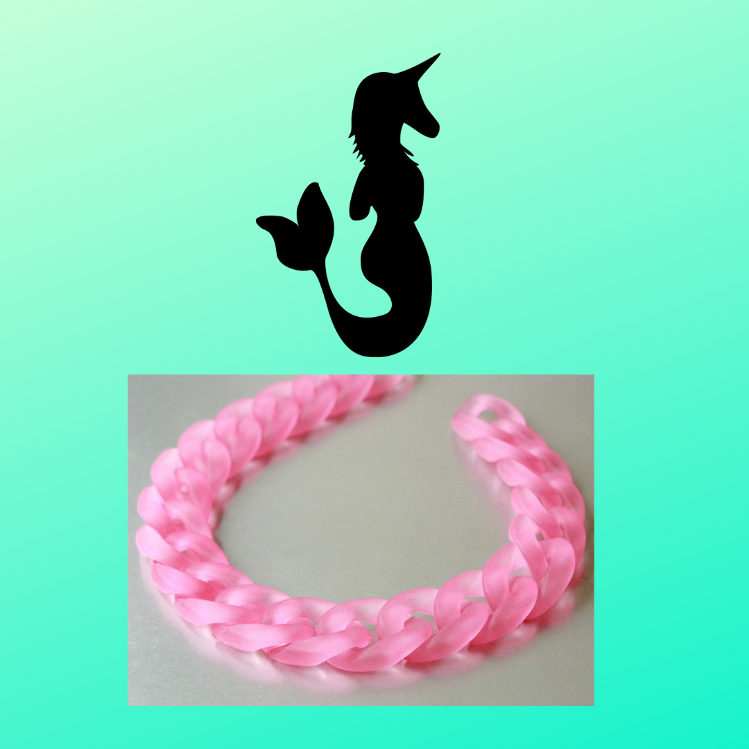 Pink Frosted Bracelet